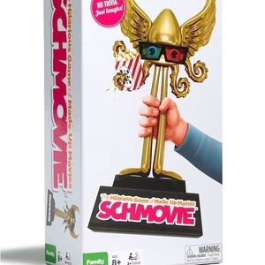 Schmovie Board Game with Gold Trophy